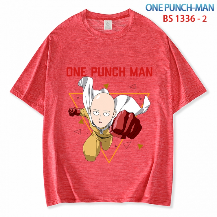 One Punch Man  ice silk cotton loose and comfortable T-shirt from XS to 5XL BS 1336 2
