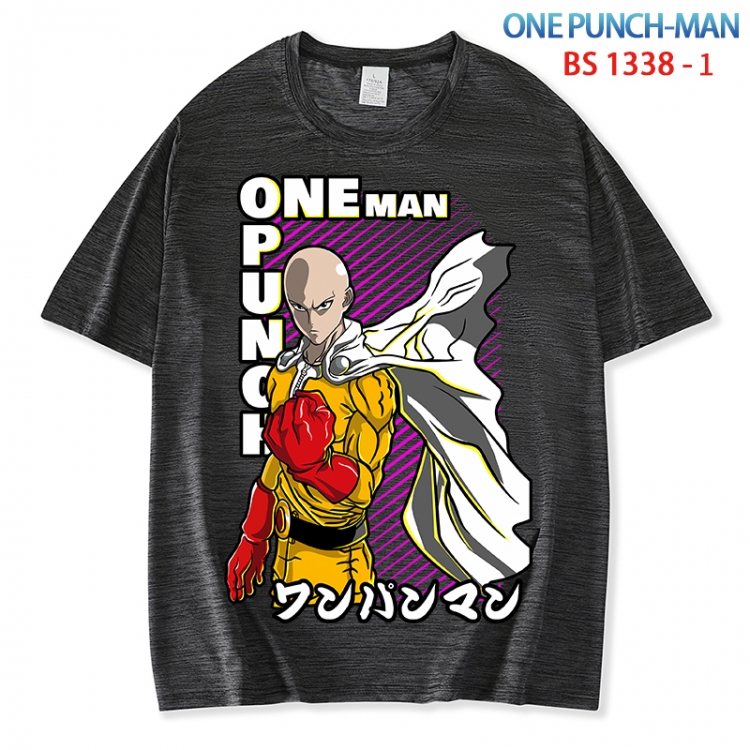 One Punch Man  ice silk cotton loose and comfortable T-shirt from XS to 5XL BS 1338 1