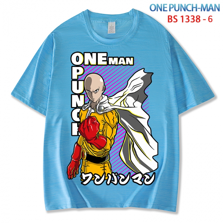 One Punch Man  ice silk cotton loose and comfortable T-shirt from XS to 5XL  BS 1338 6