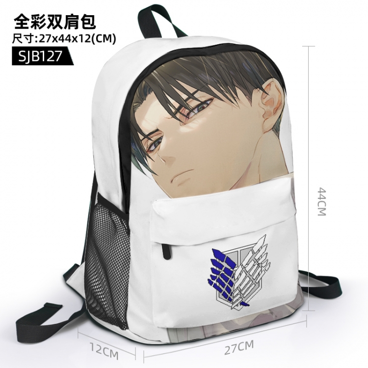 Shingeki no Kyojin Anime Full Color Backpack 27x44x12cm SJB127