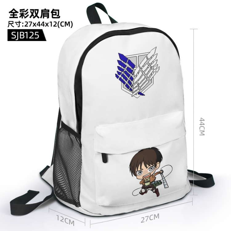 Shingeki no Kyojin Anime Full Color Backpack 27x44x12cm SJB125