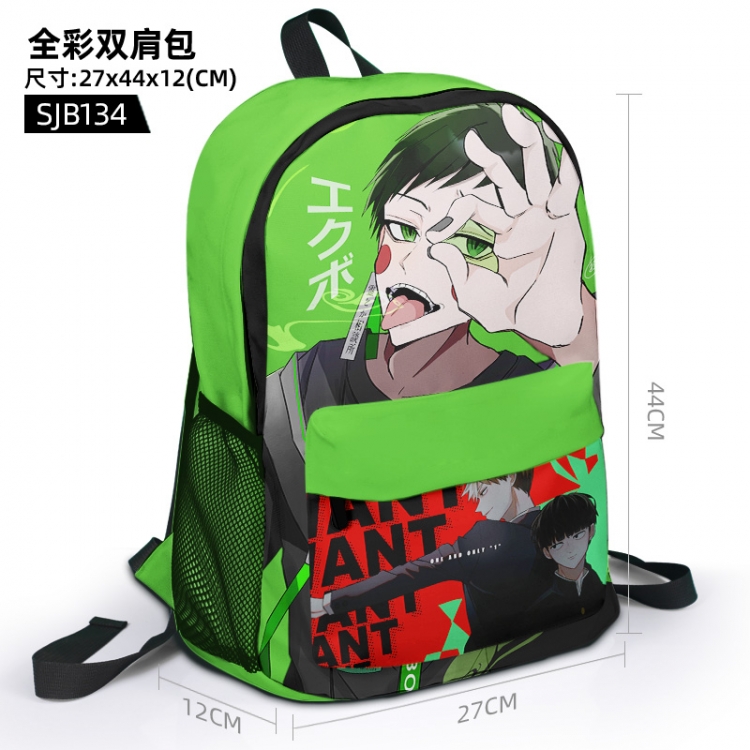 Mob Psycho 100 Anime Full Color Backpack 27x44x12cm SJB134