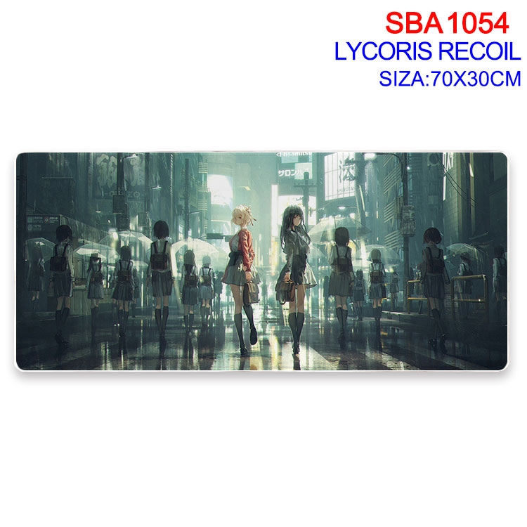 Lycoris Recoil Animation peripheral locking mouse pad 70X30cm SBA-1054-2