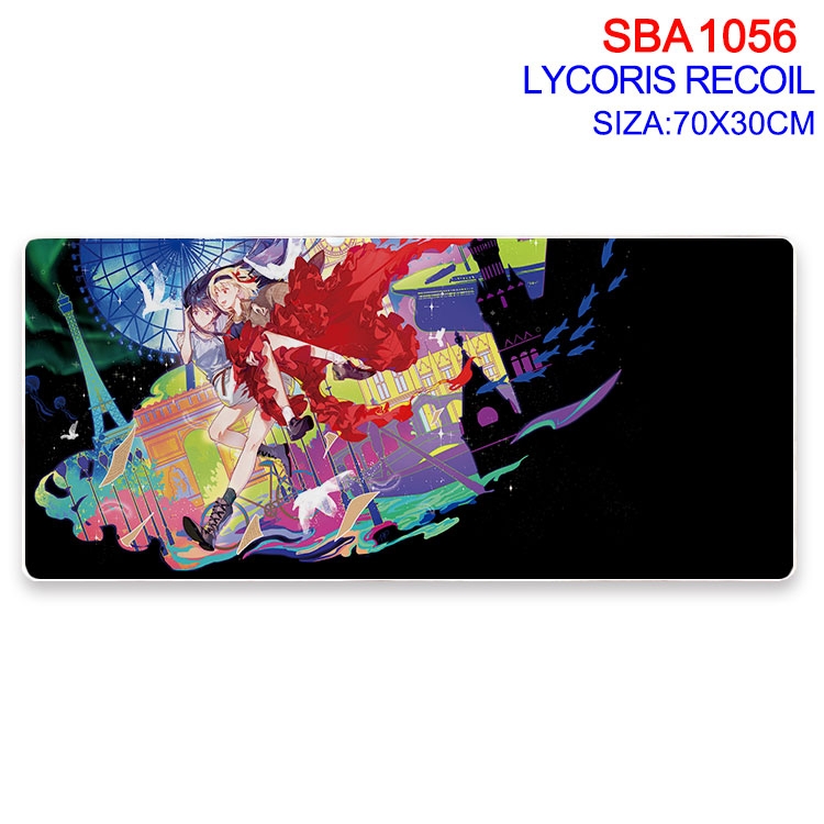 Lycoris Recoil Animation peripheral locking mouse pad 70X30cm SBA-1056-2