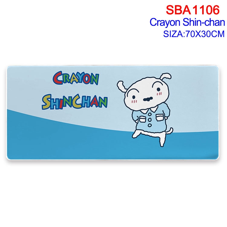 CrayonShin Animation peripheral locking mouse pad 70X30cm  SBA-1106-2