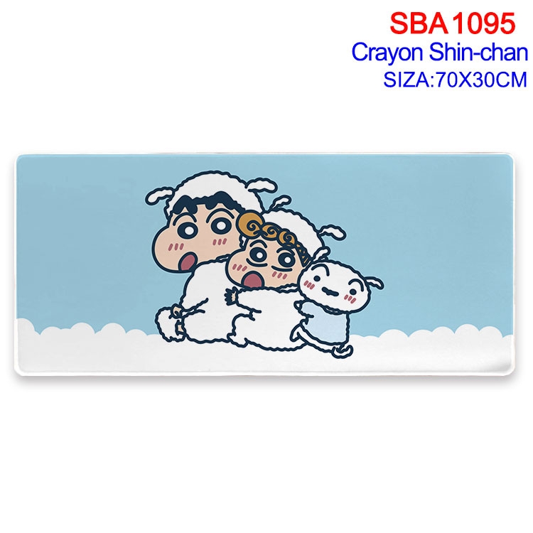 CrayonShin Animation peripheral locking mouse pad 70X30cm SBA-1095-2