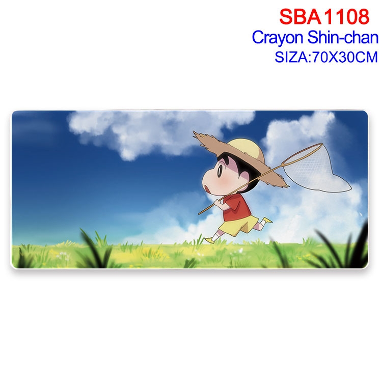 CrayonShin Animation peripheral locking mouse pad 70X30cm  SBA-1108-2