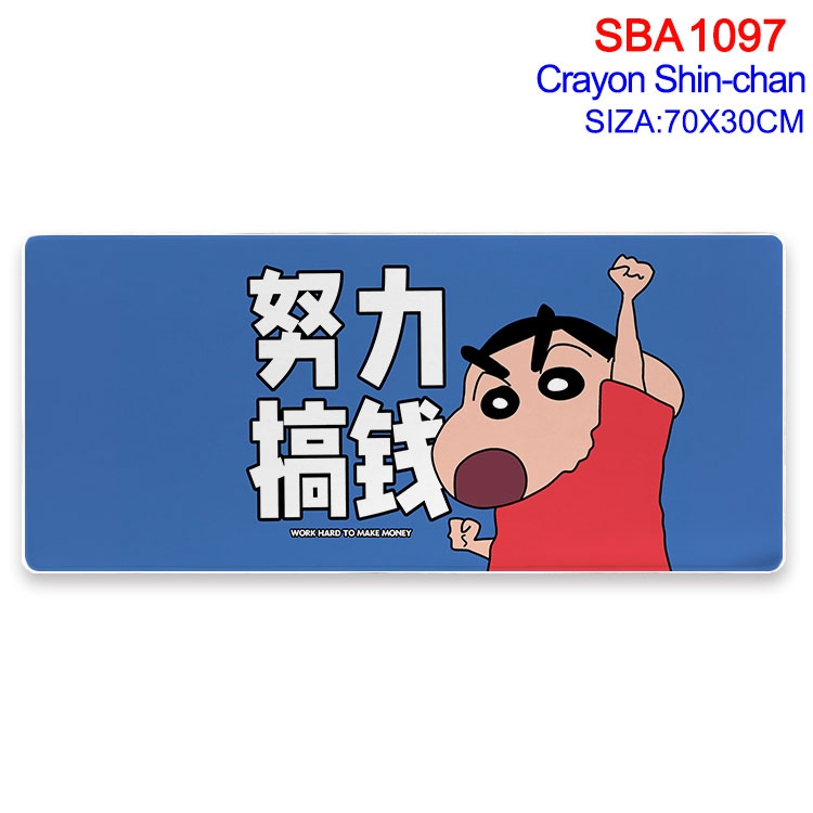 CrayonShin Animation peripheral locking mouse pad 70X30cm SBA-1097-2