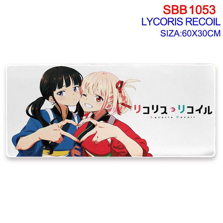 Lycoris Recoil Animation peripheral locking mouse pad 60X30cm SBB-1053-2