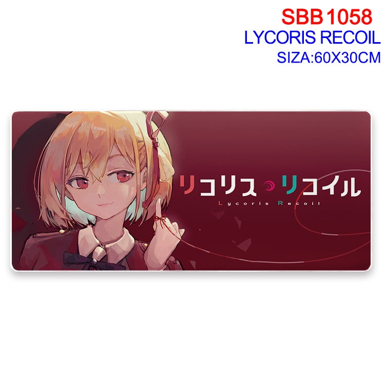 Lycoris Recoil Animation peripheral locking mouse pad 60X30cm  SBB-1058-2