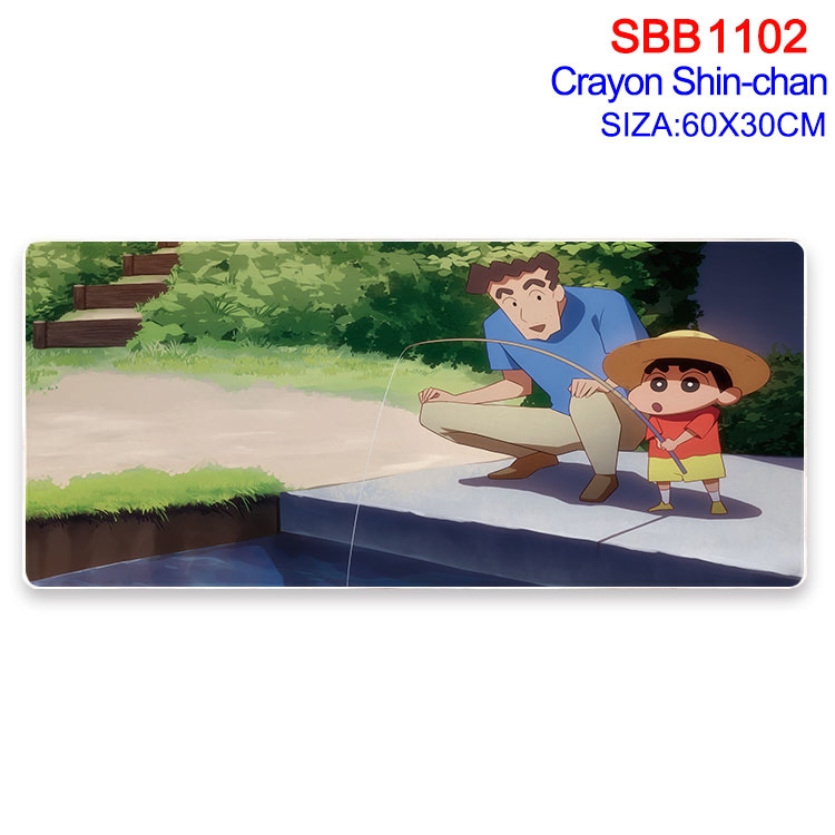 CrayonShin Animation peripheral locking mouse pad 60X30cm SBB-1102-2