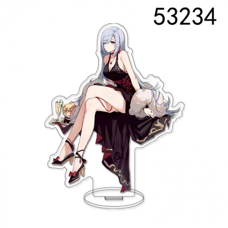 Genshin Impact Anime characters acrylic Standing Plates Keychain 15CM