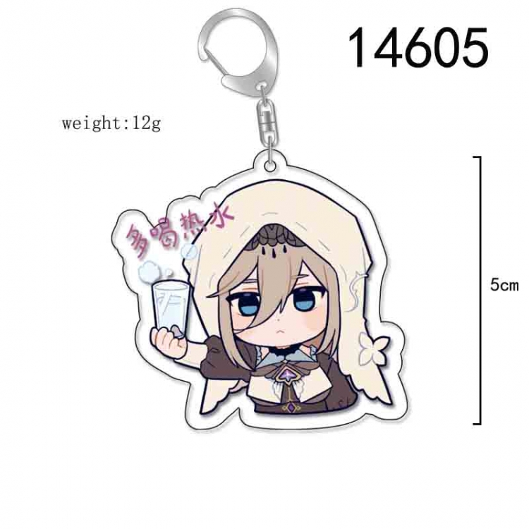 Collapse 3 Anime Acrylic Keychain Charm price for 5 pcs 14605