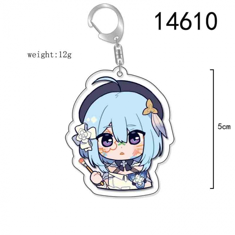 Collapse 3 Anime Acrylic Keychain Charm price for 5 pcs 14610