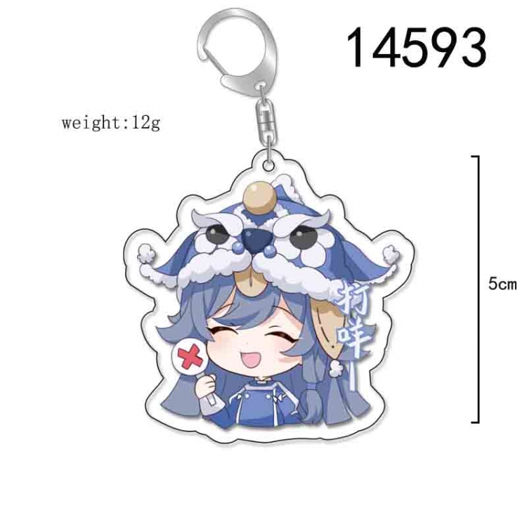 Collapse 3 Anime Acrylic Keychain Charm price for 5 pcs 14593