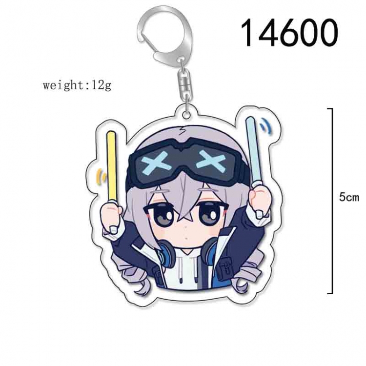 Collapse 3 Anime Acrylic Keychain Charm price for 5 pcs 14600