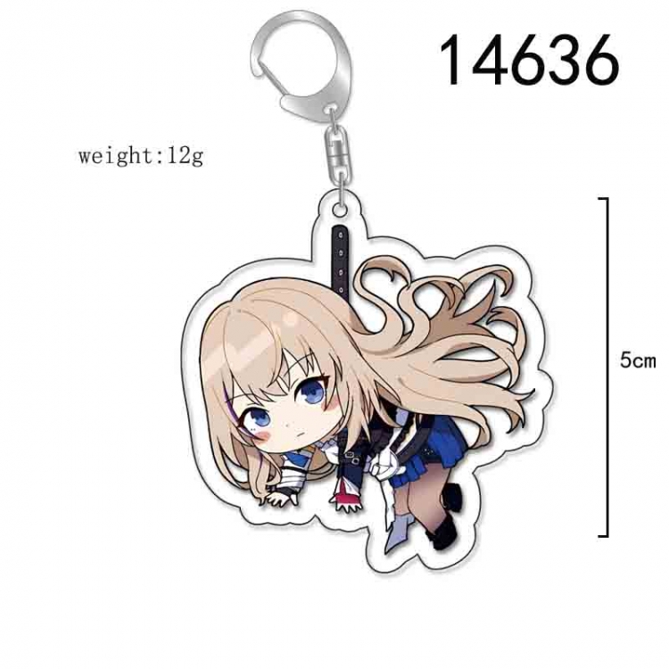 Collapse 3 Anime Acrylic Keychain Charm price for 5 pcs 14636