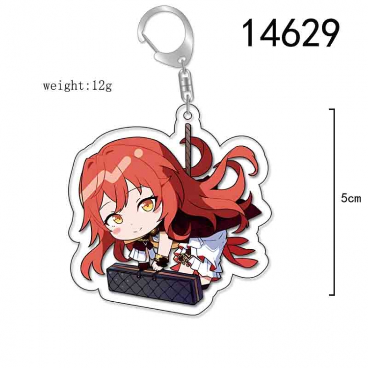 Collapse 3 Anime Acrylic Keychain Charm price for 5 pcs 14629