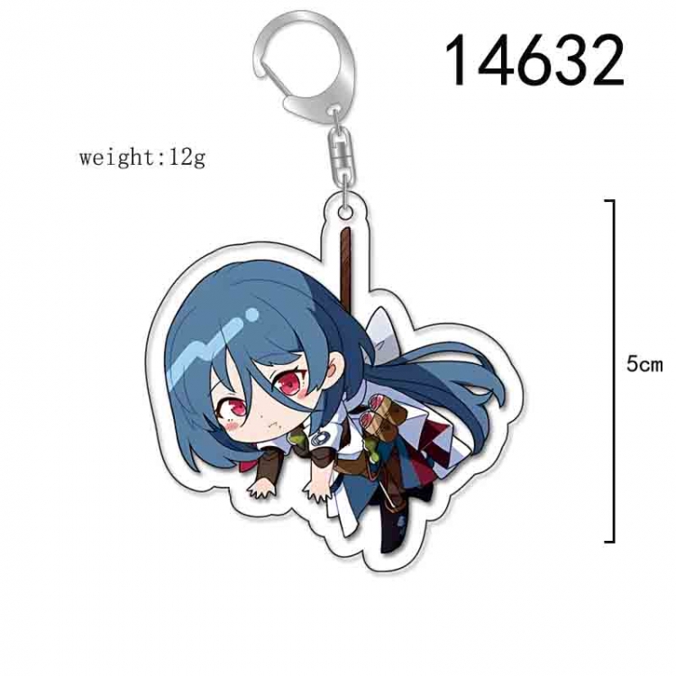 Collapse 3 Anime Acrylic Keychain Charm price for 5 pcs 14632