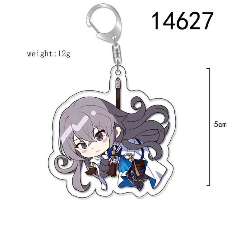 Collapse 3 Anime Acrylic Keychain Charm price for 5 pcs 14627