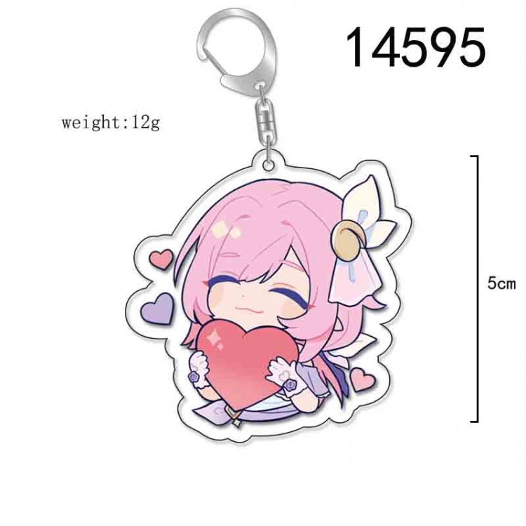 Collapse 3 Anime Acrylic Keychain Charm price for 5 pcs 14595