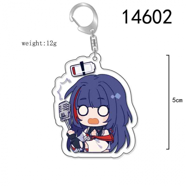 Collapse 3 Anime Acrylic Keychain Charm price for 5 pcs 14602