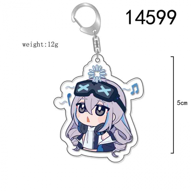 Collapse 3 Anime Acrylic Keychain Charm price for 5 pcs 14599