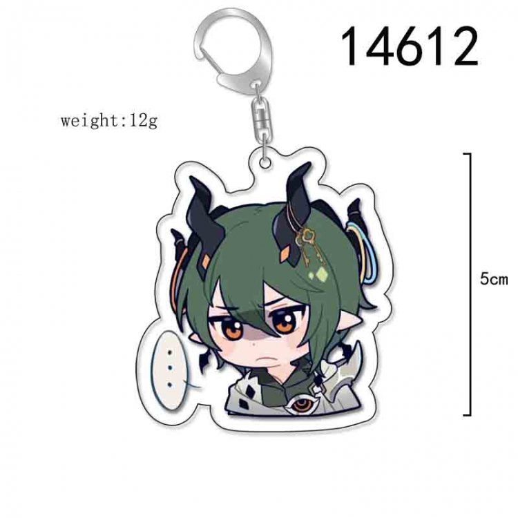 Collapse 3 Anime Acrylic Keychain Charm price for 5 pcs 14612