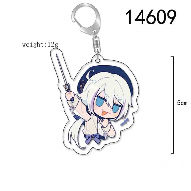 Collapse 3 Anime Acrylic Keychain Charm price for 5 pcs 14609