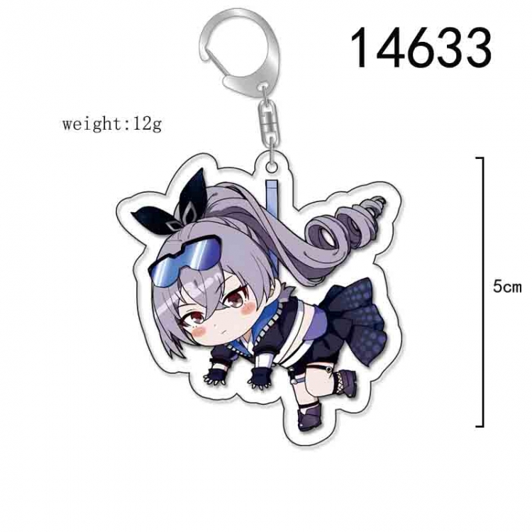 Collapse 3 Anime Acrylic Keychain Charm price for 5 pcs 14633