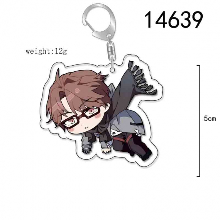 Collapse 3 Anime Acrylic Keychain Charm price for 5 pcs 14639