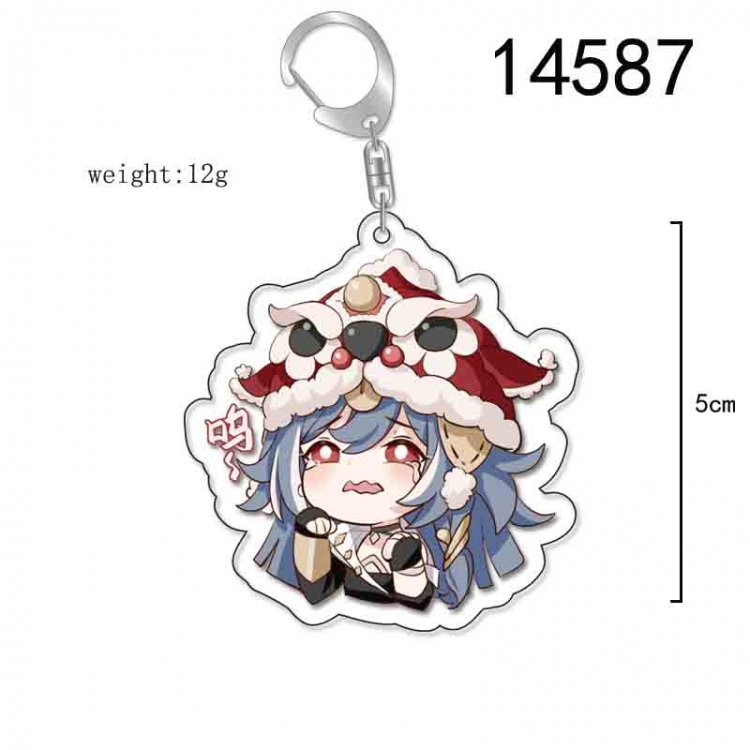 Collapse 3 Anime Acrylic Keychain Charm price for 5 pcs 14587