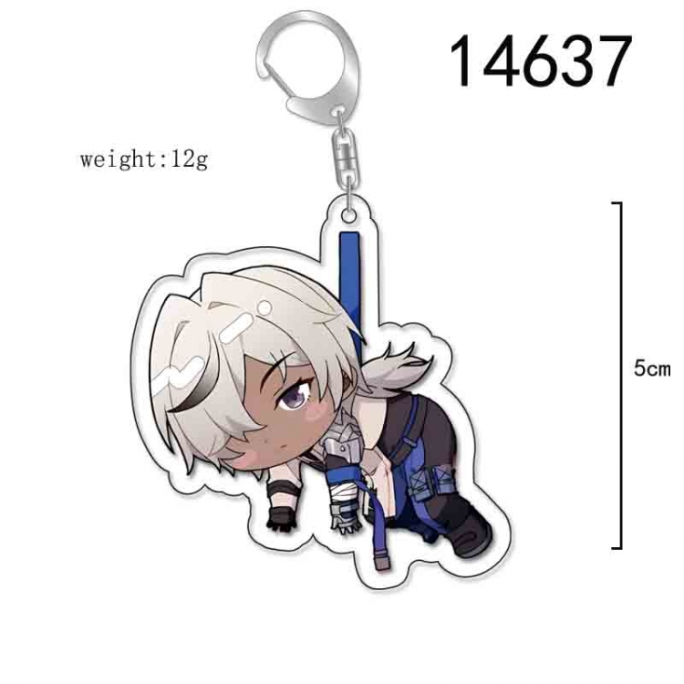 Collapse 3 Anime Acrylic Keychain Charm price for 5 pcs 14637