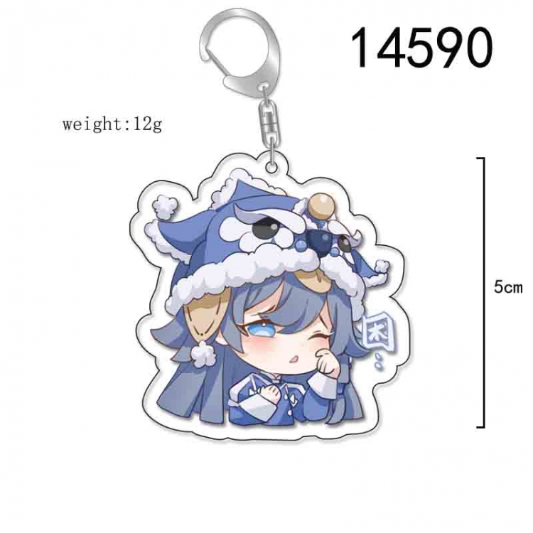 Collapse 3 Anime Acrylic Keychain Charm price for 5 pcs 14590