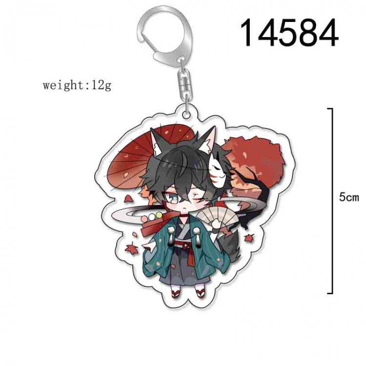 Collapse 3 Anime Acrylic Keychain Charm price for 5 pcs 14584