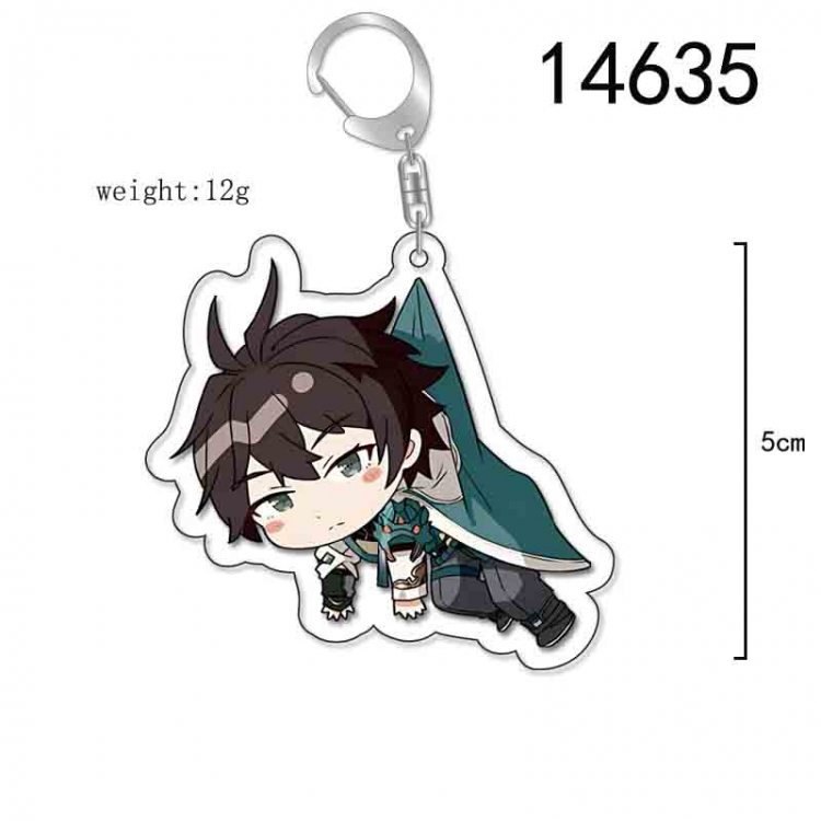 Collapse 3 Anime Acrylic Keychain Charm price for 5 pcs 14635