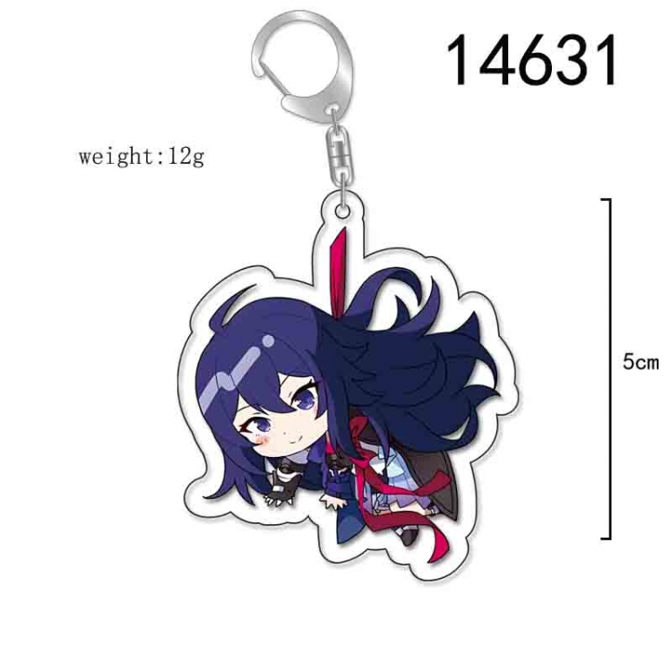 Collapse 3 Anime Acrylic Keychain Charm price for 5 pcs 14631