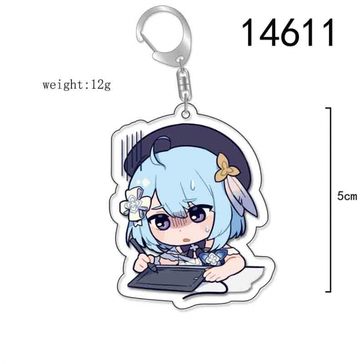 Collapse 3 Anime Acrylic Keychain Charm price for 5 pcs 14611