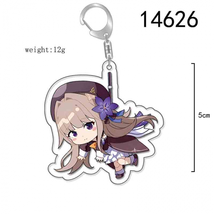 Collapse 3 Anime Acrylic Keychain Charm price for 5 pcs 14626