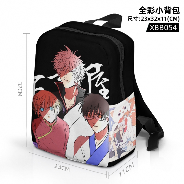 Gintama Anime full color backpack backpack backpack 23x32x11cm XBB054