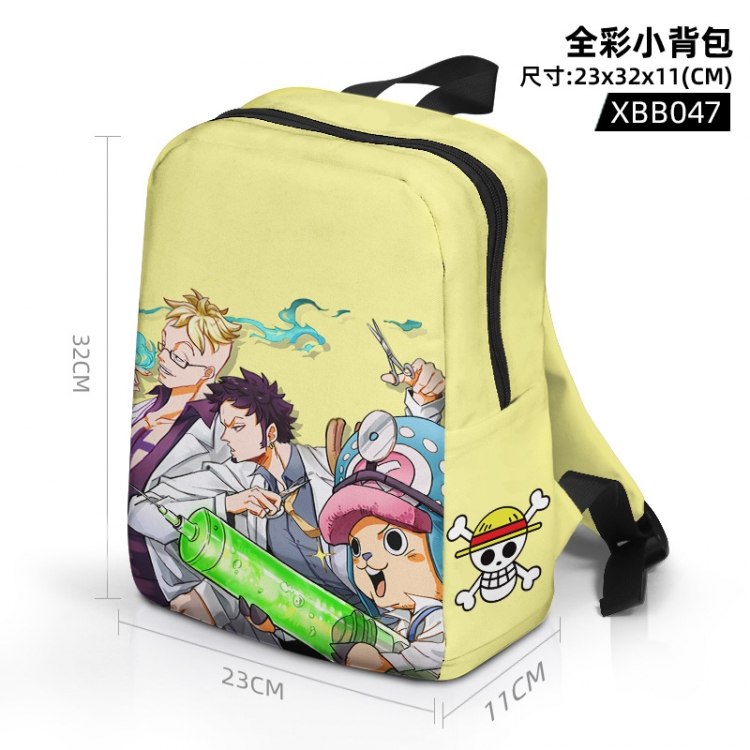 One Piece Anime full color backpack backpack backpack 23x32x11cm XBB047