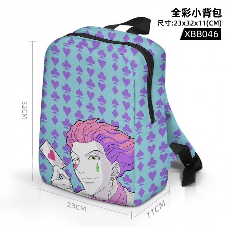HunterXHunter Anime full color backpack backpack backpack 23x32x11cm XBB046