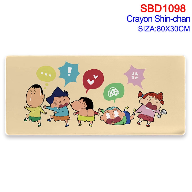 CrayonShin Animation peripheral locking mouse pad 80X30cm SBD-1098-2