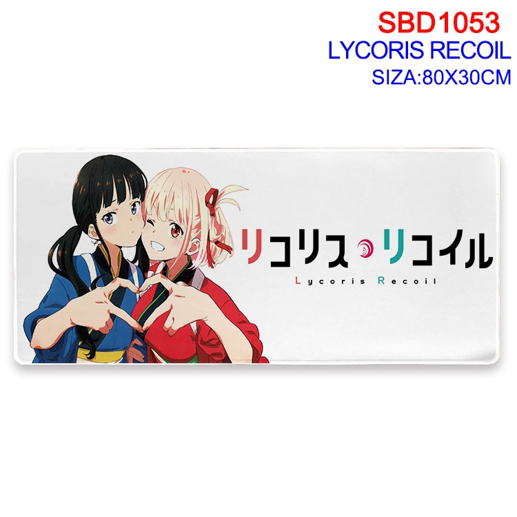 Lycoris Recoil Animation peripheral locking mouse pad 80X30cm  SBD-1053-2