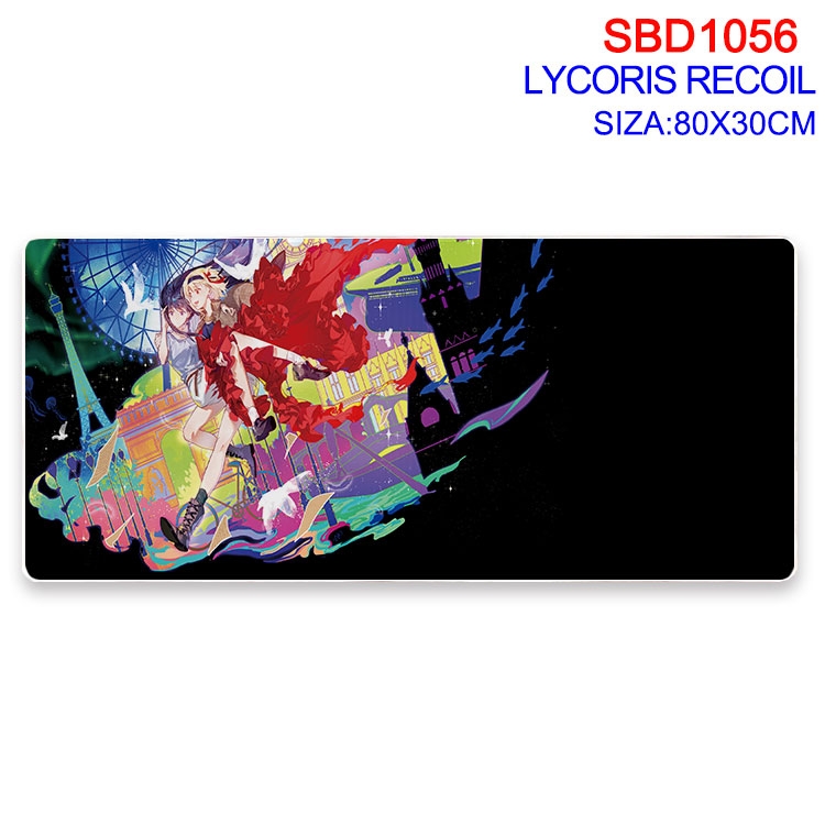 Lycoris Recoil Animation peripheral locking mouse pad 80X30cm SBD-1056-2