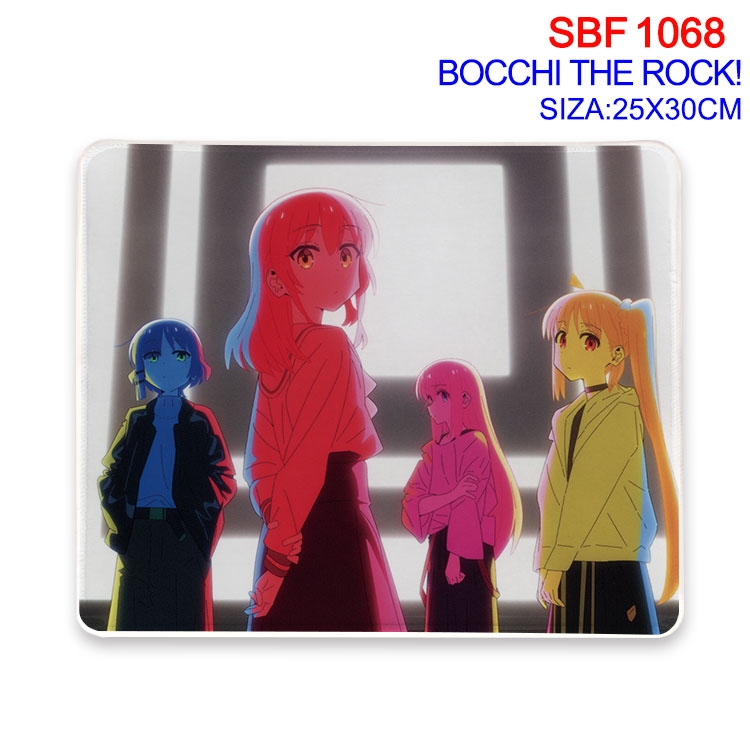 Bocchi the Rock Anime peripheral edge lock mouse pad 25X30cm SBF-1068-2