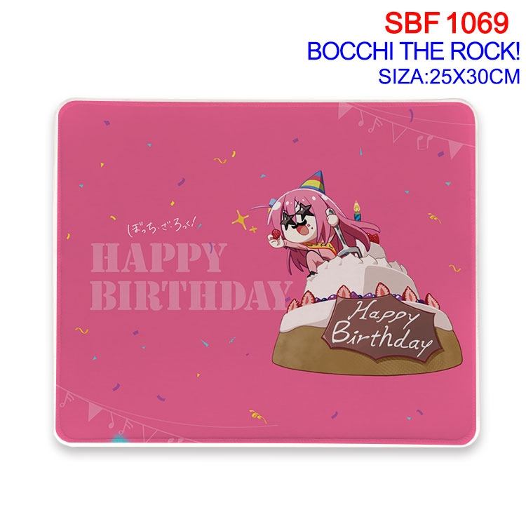 Bocchi the Rock Anime peripheral edge lock mouse pad 25X30cm  SBF-1069-2