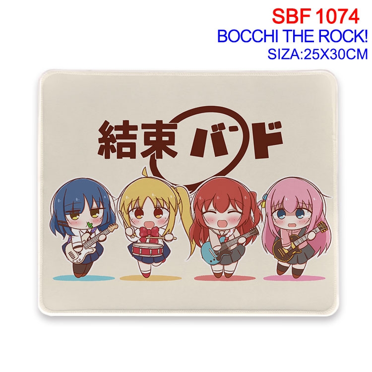 Bocchi the Rock Anime peripheral edge lock mouse pad 25X30cm SBF-1074-2