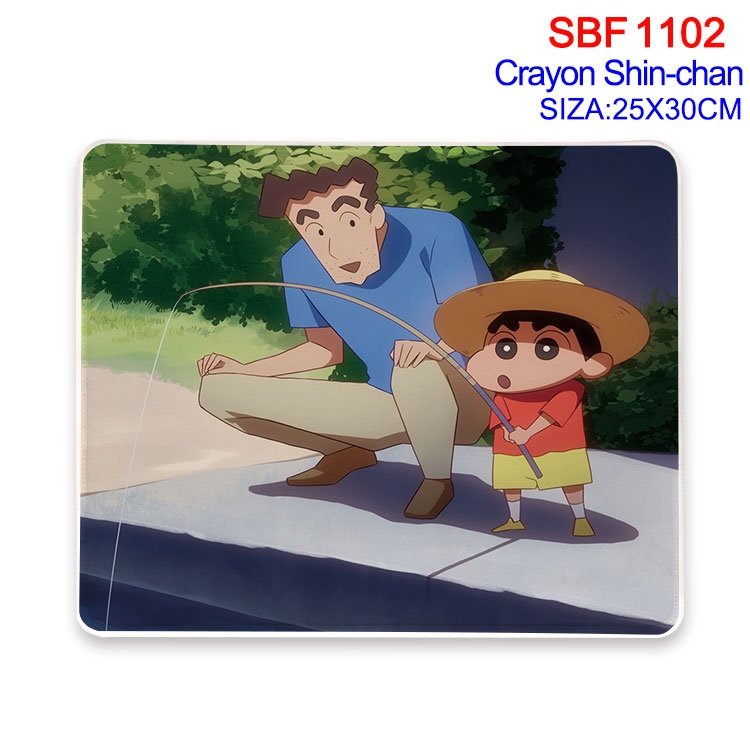 CrayonShin Anime peripheral edge lock mouse pad 25X30cm SBF-1102-2
