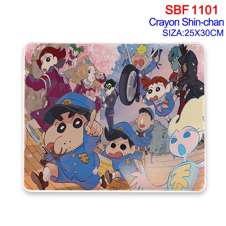 CrayonShin Anime peripheral edge lock mouse pad 25X30cm  SBF-1101-2